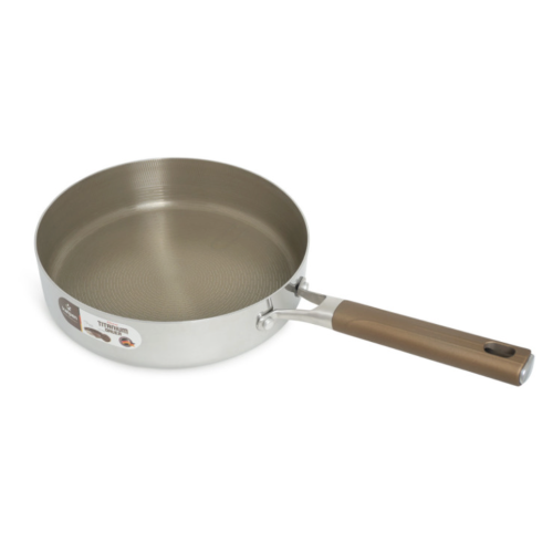 CHẢO INOX 304 LIỀN KHỐI PHỦ TITANIUM KALPEN DAUER TD28