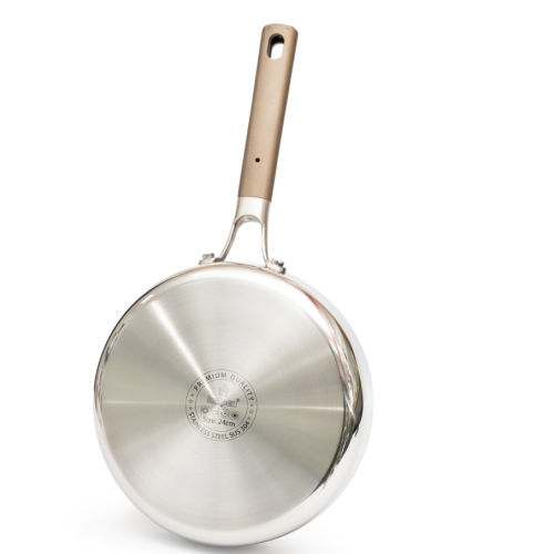 CHẢO INOX 304 LIỀN KHỐI PHỦ TITANIUM KALPEN DAUER TD26