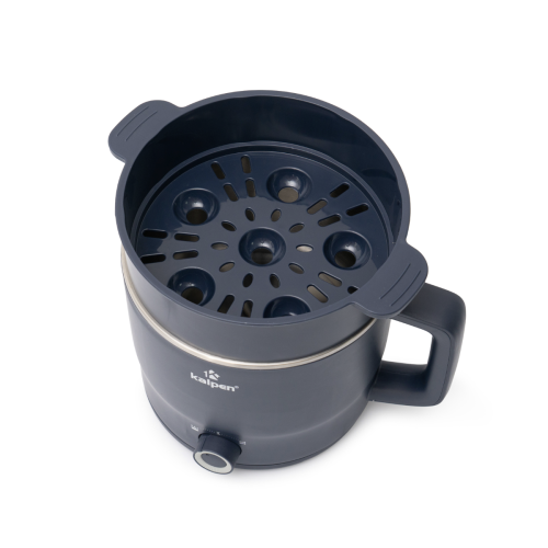 Ca lẩu điện mini có khay hấp Kalpen P6G