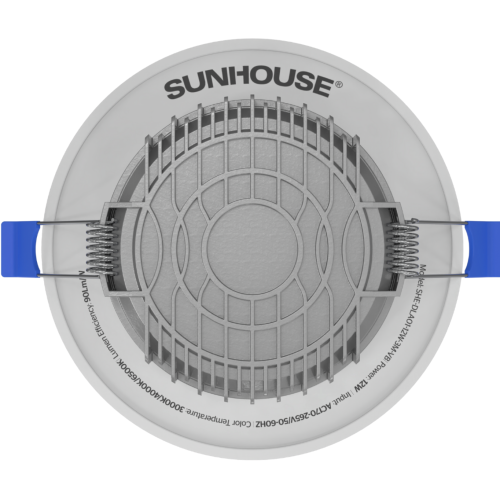 Đèn LED Downlight Sunhouse SHE-DLA01-7W-3M-VTĐèn LED Downlight Sunhouse SHE-DLA01-7W-3M-VT