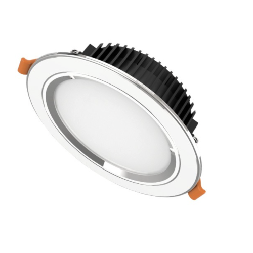Đèn LED Downlight viền bạc 3 màu Sunhouse SHE-DL01-3/9W-VB