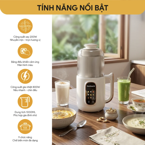 Máy làm sữa hạt đa năng BlueStone SMB-7327