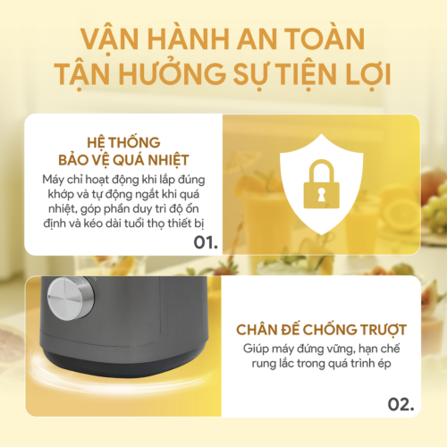 Máy ép chậm BlueStone SJB-6553