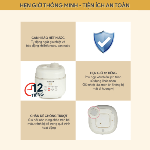 Nồi nấu chậm BlueStone SCB-6119