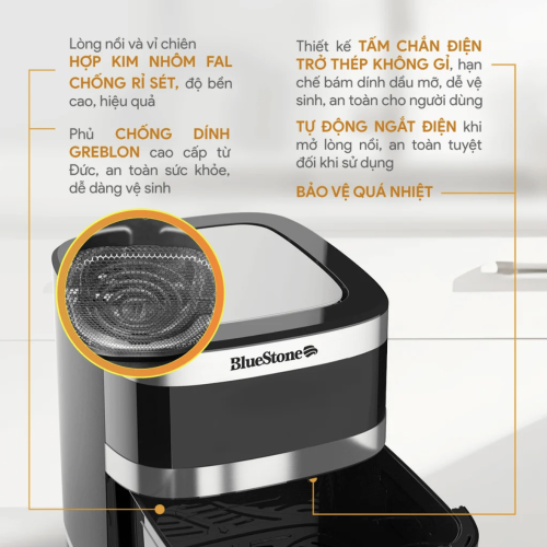 Nồi chiên không dầu BlueStone AFB-5886