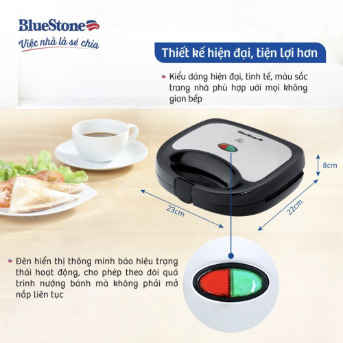 Máy nướng bánh mì kẹp BlueStone SBB-2333