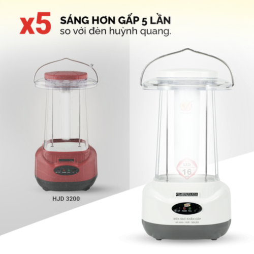 Đèn sạc Honjianda HJD-312