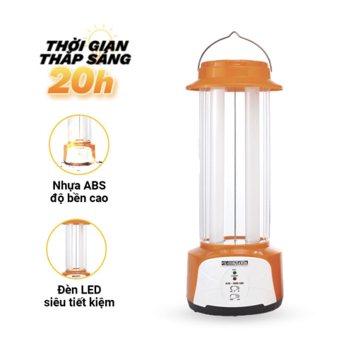 Đèn sạc Honjianda HJD-1830