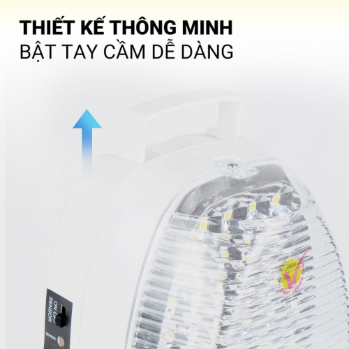 Đèn sạc Honjianda HJD-2500
