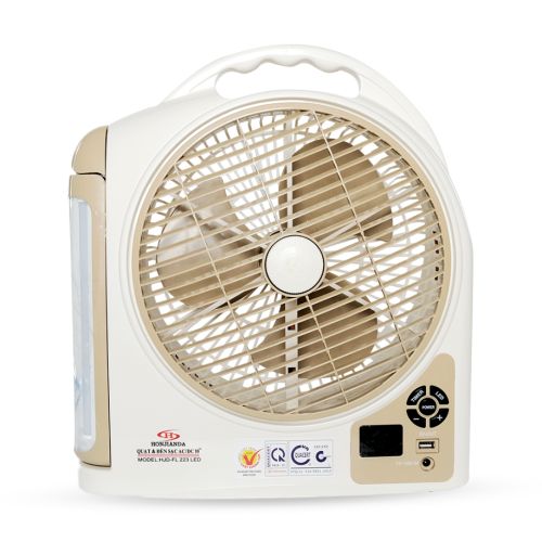 Quạt sạc Honjianda HJD-FL223 LED 1B
