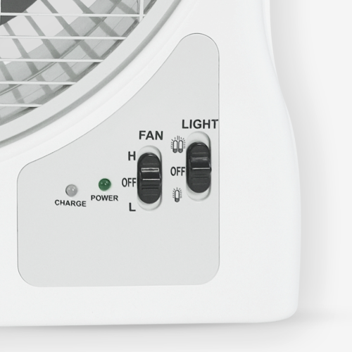 Quạt sạc Honjianda HJD-FL313 LED 2B