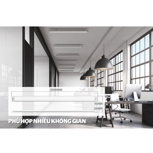 Đèn Tube bán nguyệt Sunhouse Spec SHE-BNA01-40W-S