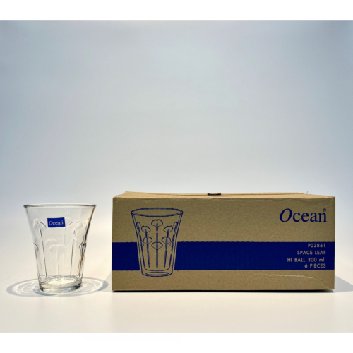 Ly Thủy Tinh Ocean Space Leaf Hi Ball P03861 - 300ml Chính Hãng