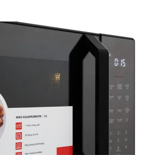 Lò Vi Sóng Điện Tử Có Nướng Toshiba MW3-EG26PE(BM)VN 26 Lít