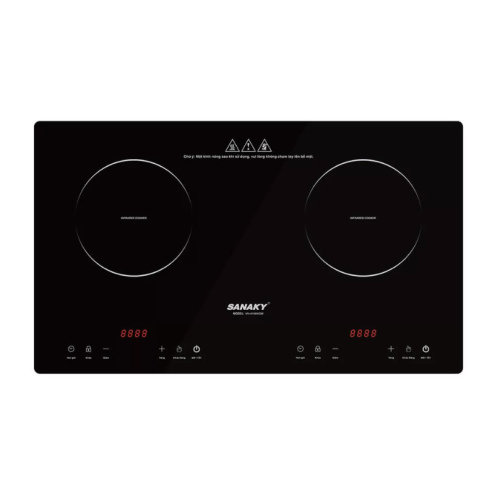 Bếp hồng ngoại đôi Sanaky VH4100HGW