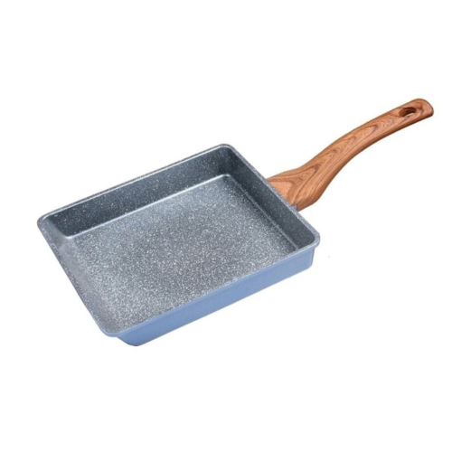 Chảo Đúc Trứng Vân Đá Ecoramic 15x18cm EVDE-1518IH
