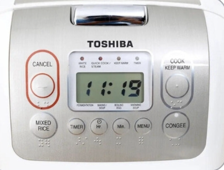 Nồi Cơm Điện Tử Toshiba 1.8 Lít RC-18NTFV(W)