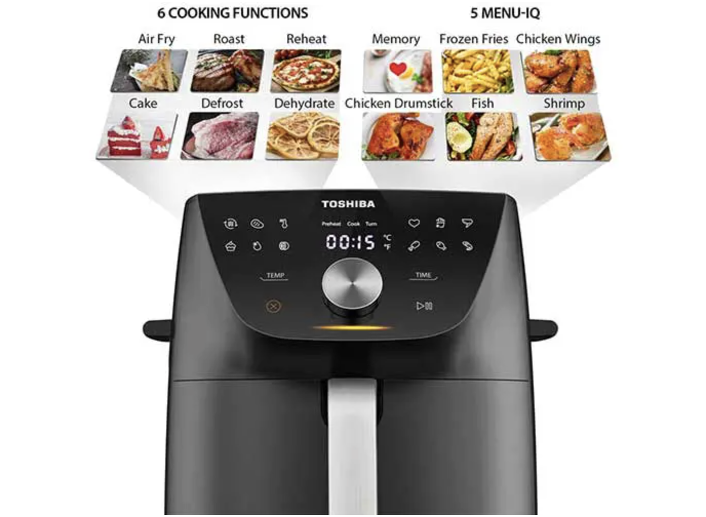 Nồi Chiên Không Dầu Toshiba AF-74CS1SRVN(H)