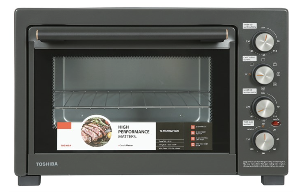 Lò Nướng Thùng Toshiba 40 Lít