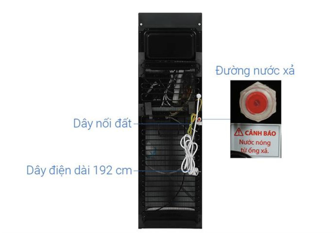 Cây Nước Nóng Lạnh Làm Đá Toshiba RWF-IW2469BVN(K)