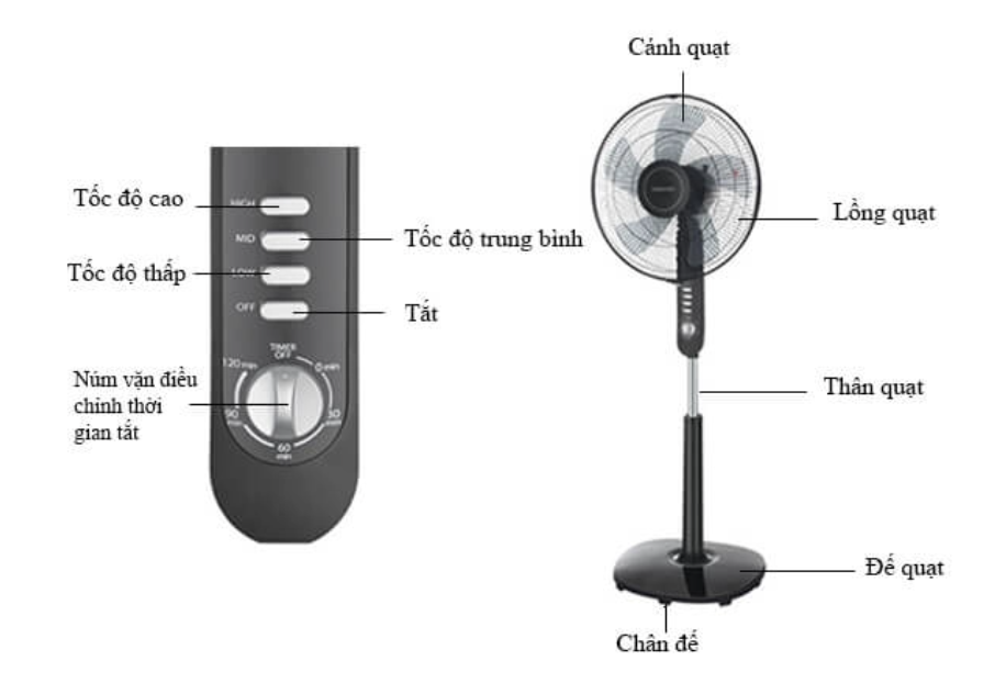 Quạt Đứng Toshiba F-LSA10(K)VN