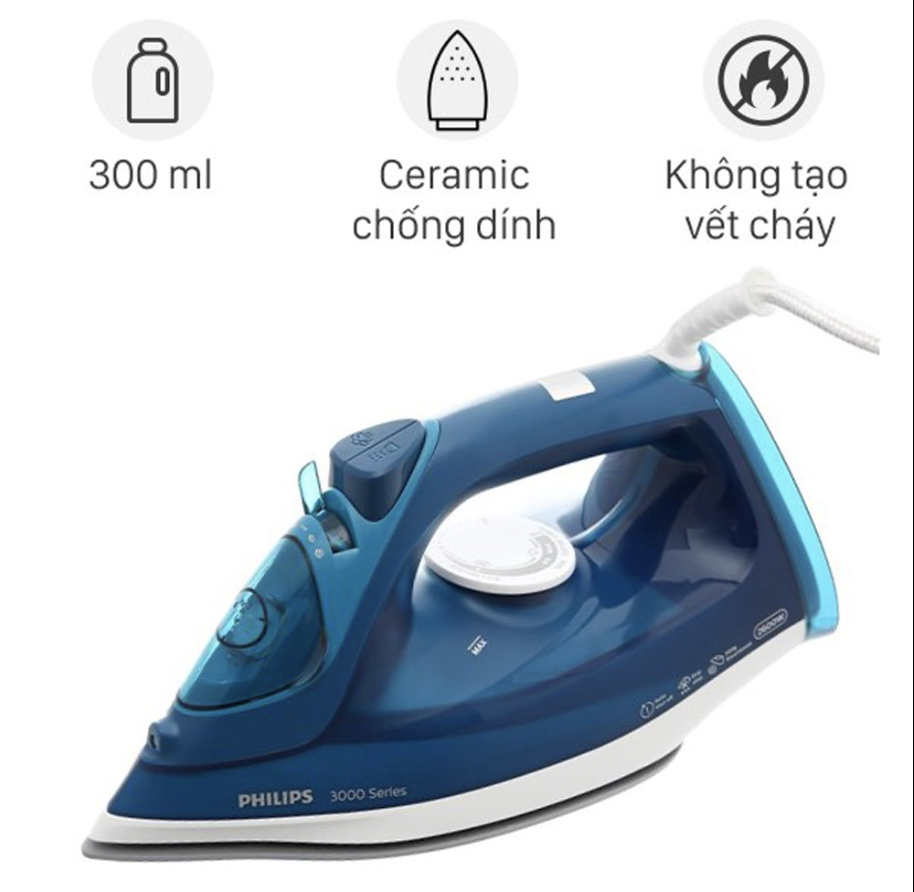 Bàn Ủi Hơi Nước Philips DST3040/70