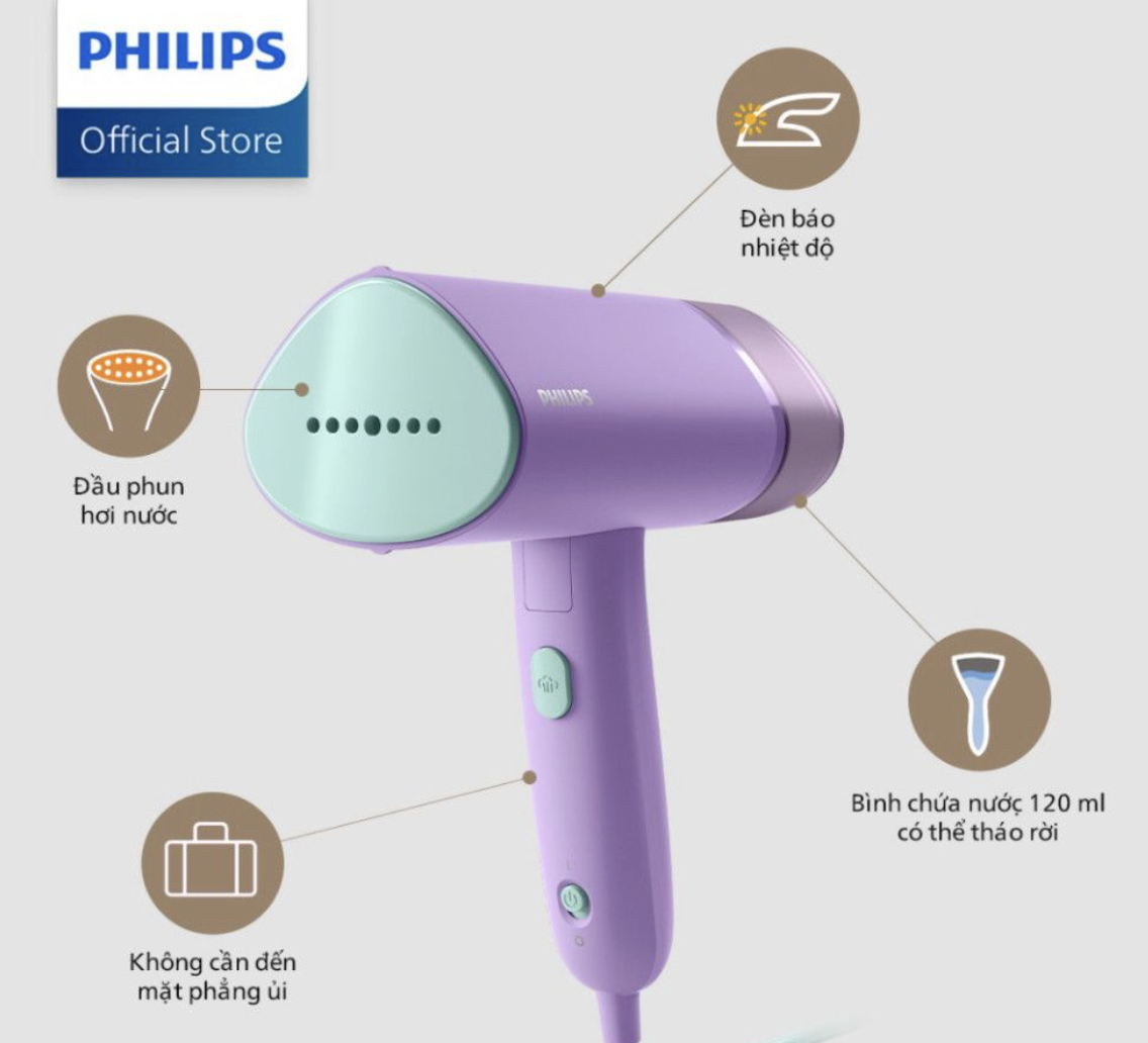 Bàn Ủi Hơi Nước Philips STH3010/30