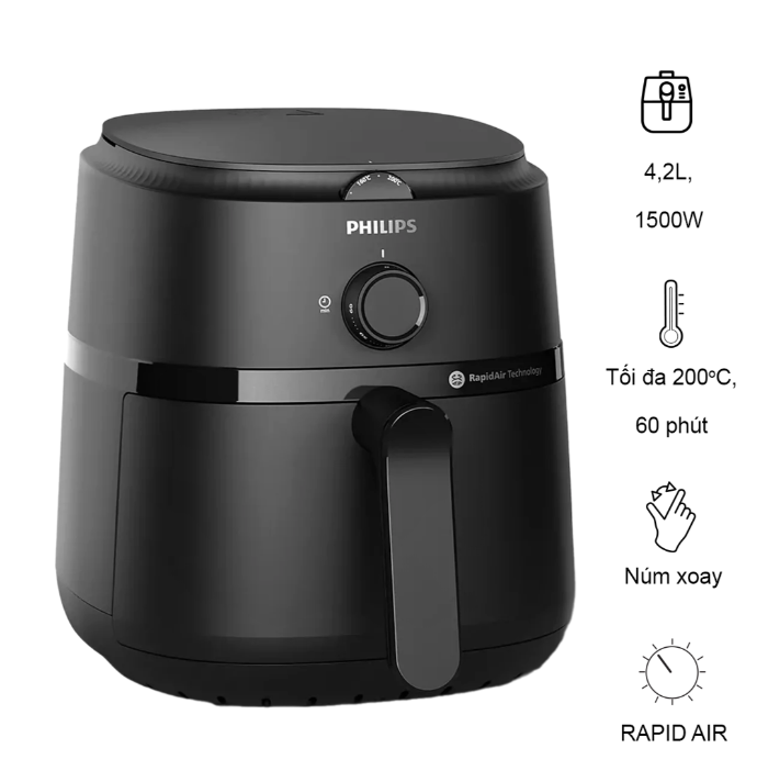 Nồi Chiên Không Dầu Philips NA120/00