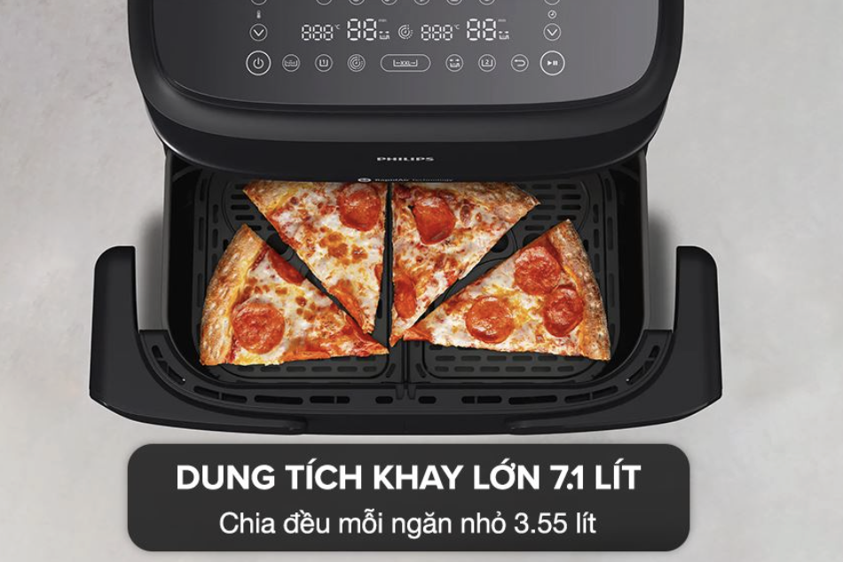 Nồi Chiên Không Dầu Philips NA150/00