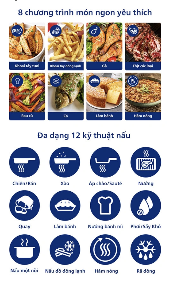 Nồi Chiên Không Dầu Philips NA352/00