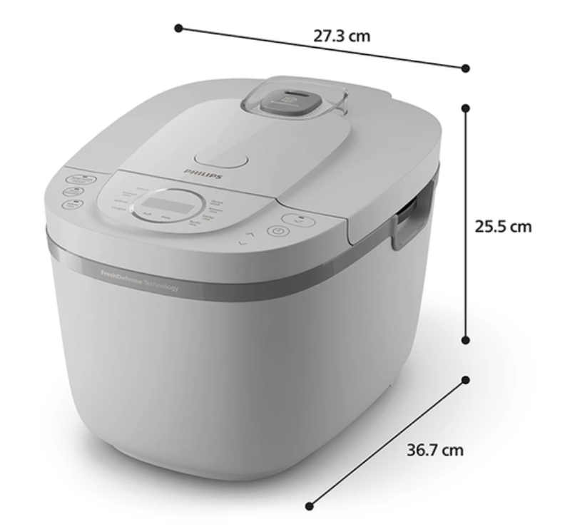 Nồi Cơm Điện Tử Philips HD4719/32 1.8 Lít
