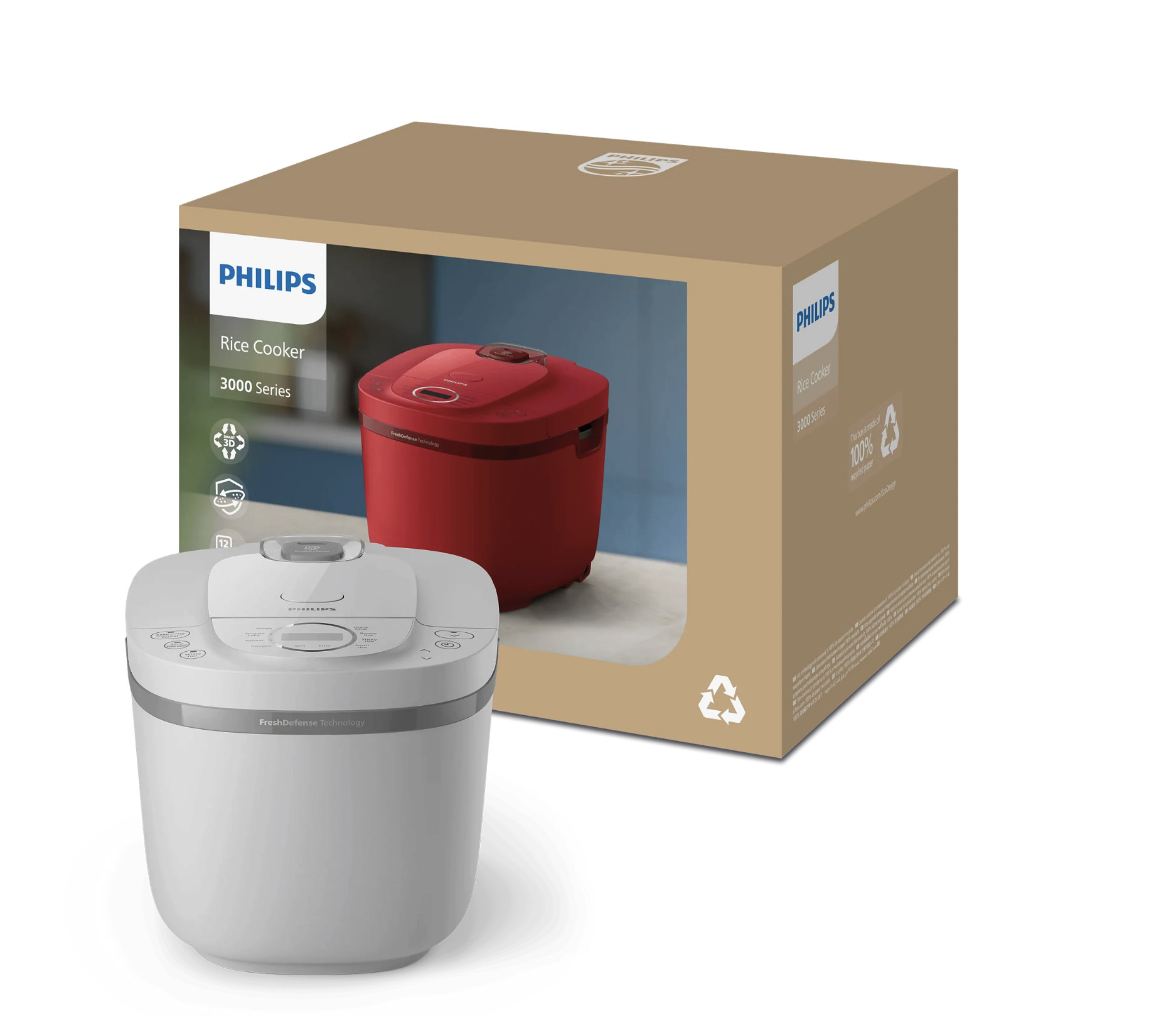 Nồi Cơm Điện Tử Philips HD4719/32 1.8 Lít