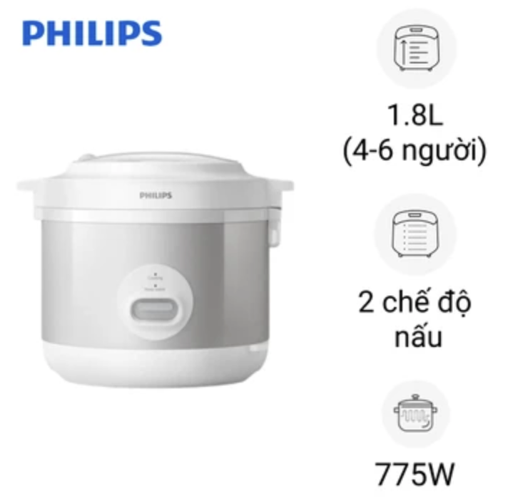 Nồi Cơm Điện Philips HD3008/30