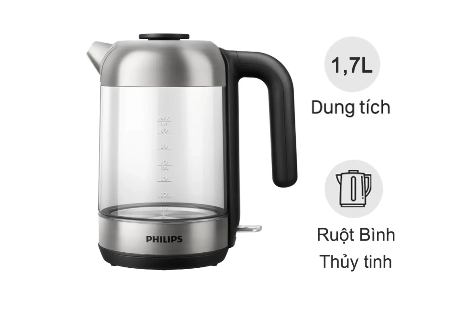 Bình Đun Siêu Tốc Philips HD9339/80