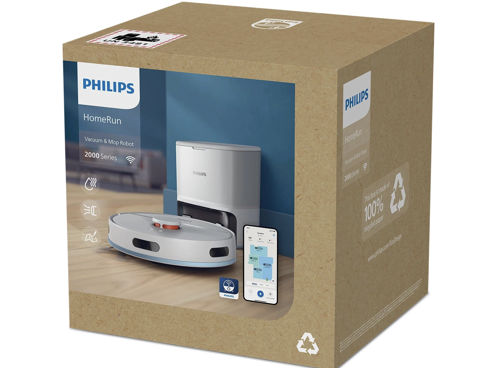 Robot Hút Bụi Lau Nhà Philips XU2100/25 
