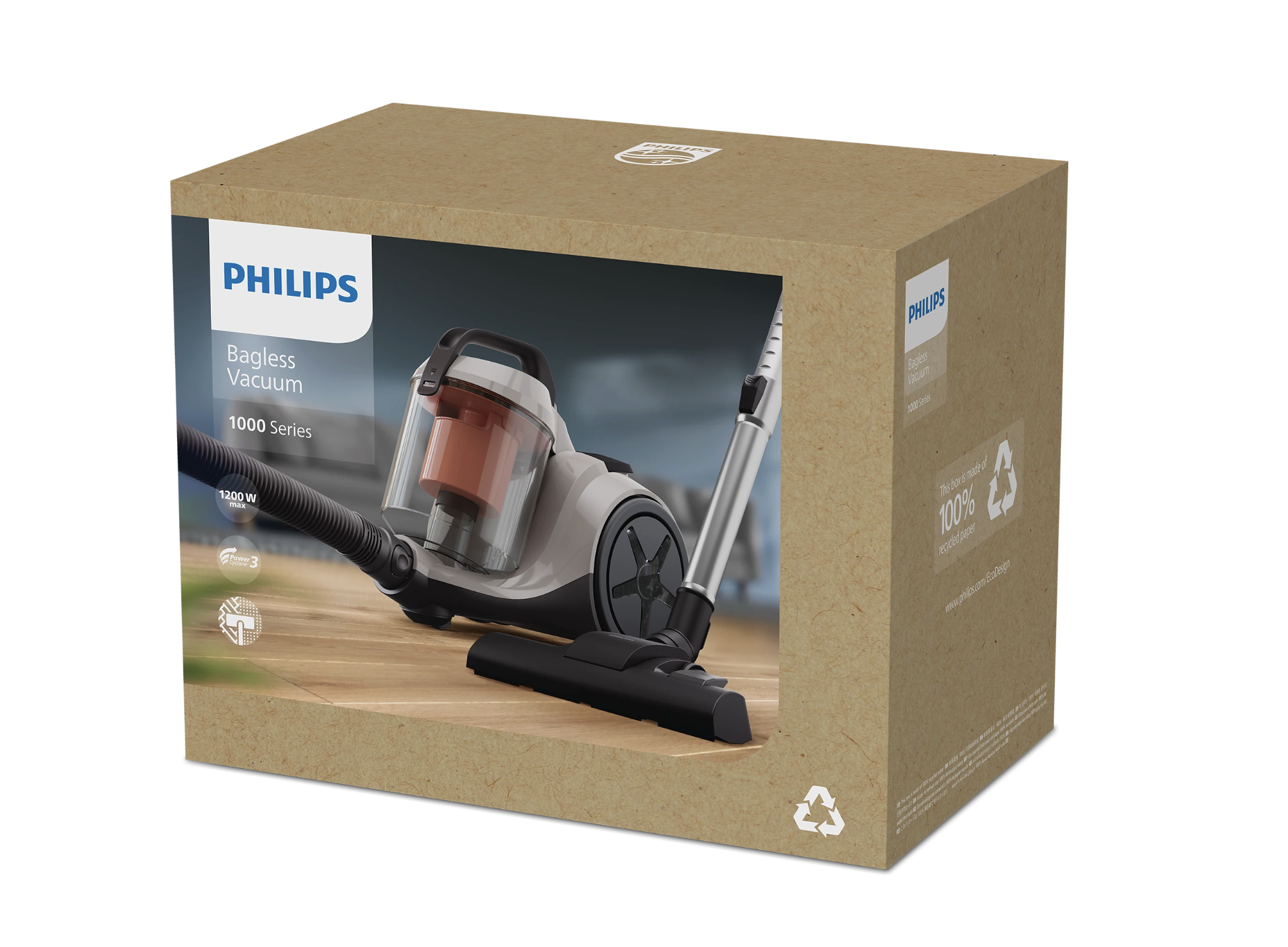 Máy Hút Bụi Dạng Hộp Không Túi Philips Series 1000 XB1012/10