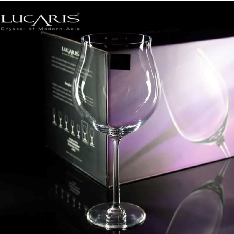 Ly Rượu Vang Cao Cấp Lucaris Shanghai Soul Burgundy Grande 1LS03BG34E