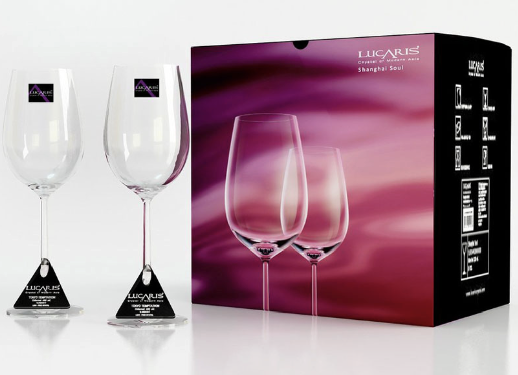 Ly Rượu Vang Cao Cấp Lucaris Shanghai Soul Beaujolais 1LS03BJ18E 