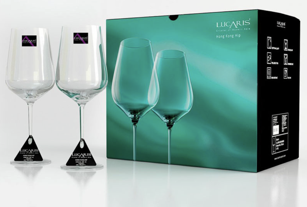 Ly Rượu Vang Cao Cấp Lucaris Hong Kong Hip Cabernet 1LS04CB19E 