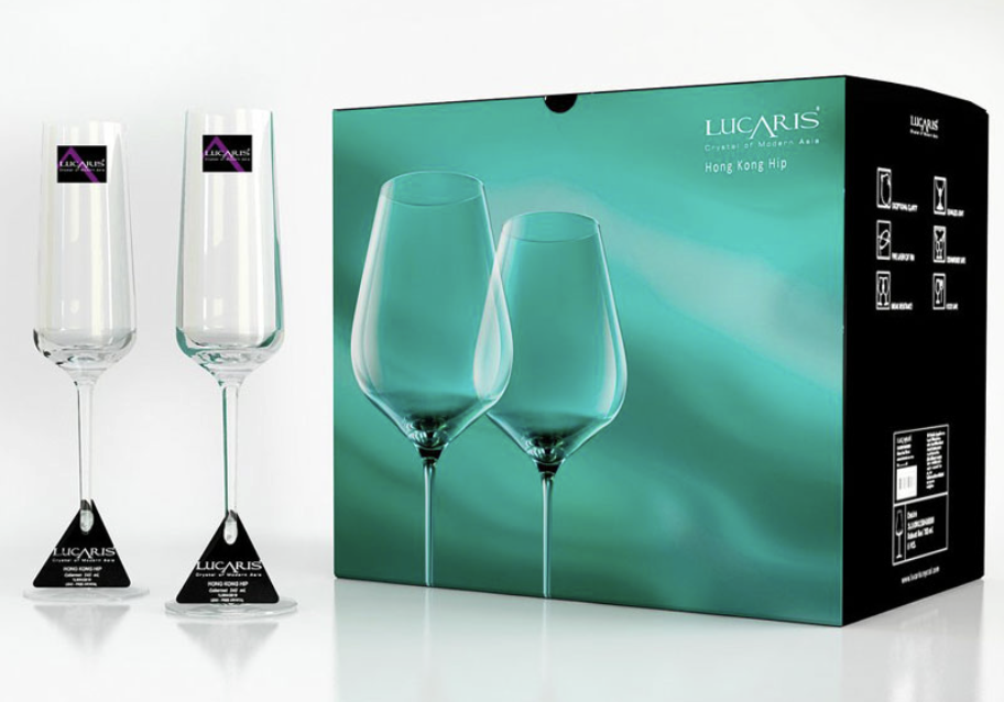 Ly Rượu Cao Cấp Lucaris Hong Kong Hip Champagne Flute 1LS04CP09E