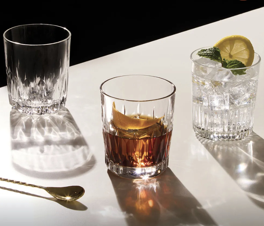 Ly Rượu Whisky Cao Cấp Lucaris Pavilion Radiant Double Rock 1LP22DR12 