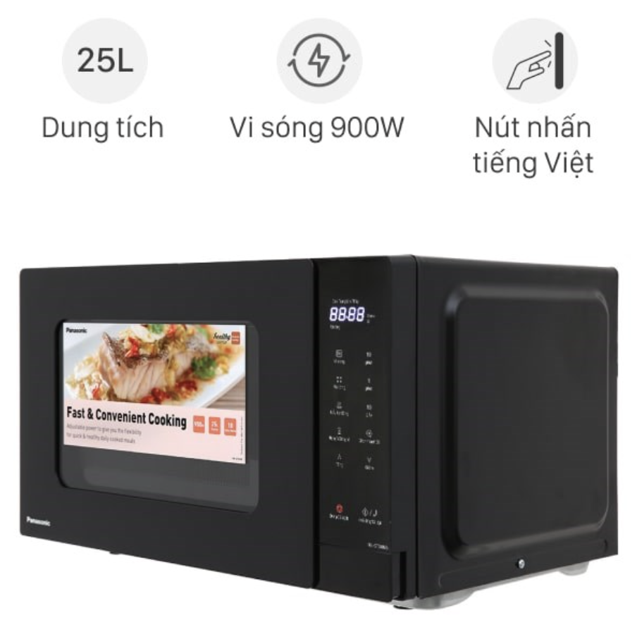 Lò Vi Sóng Điện Tử Panasonic NN-ST34NBYUE
