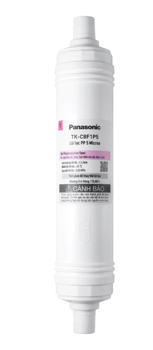 Lõi Lọc Nước Số 1 PP 5 Micron Panasonic TK-C8F1P5-VN
