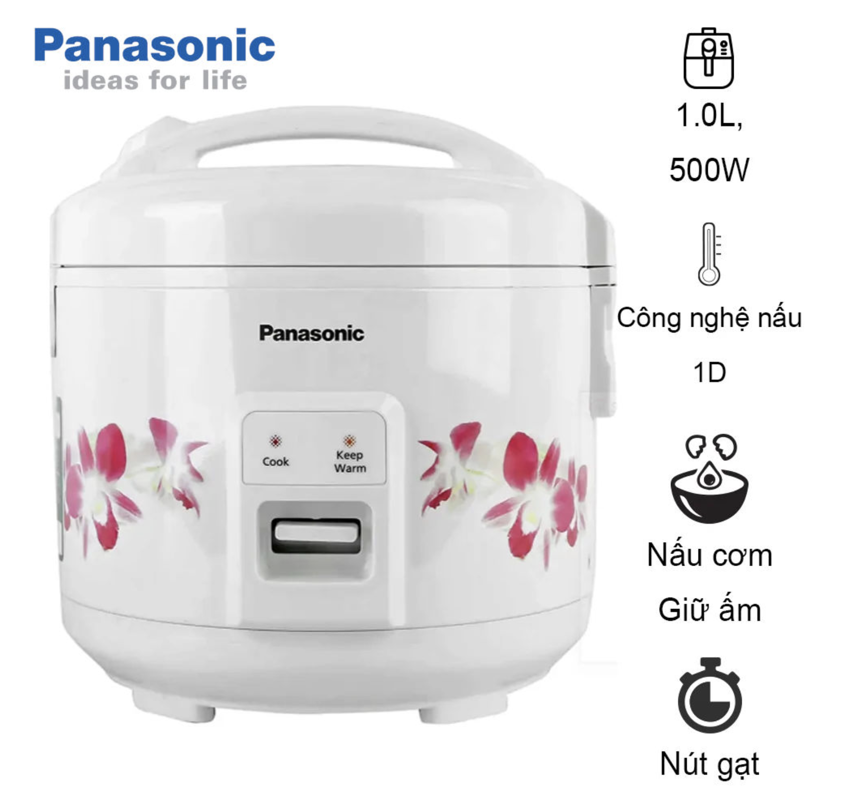 Nồi Cơm Điện Panasonic SR-MVN10FRAX