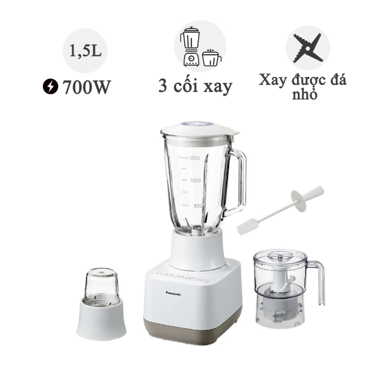 Máy Xay Sinh Tố Đa Năng Panasonic MX-MG53C1CRA