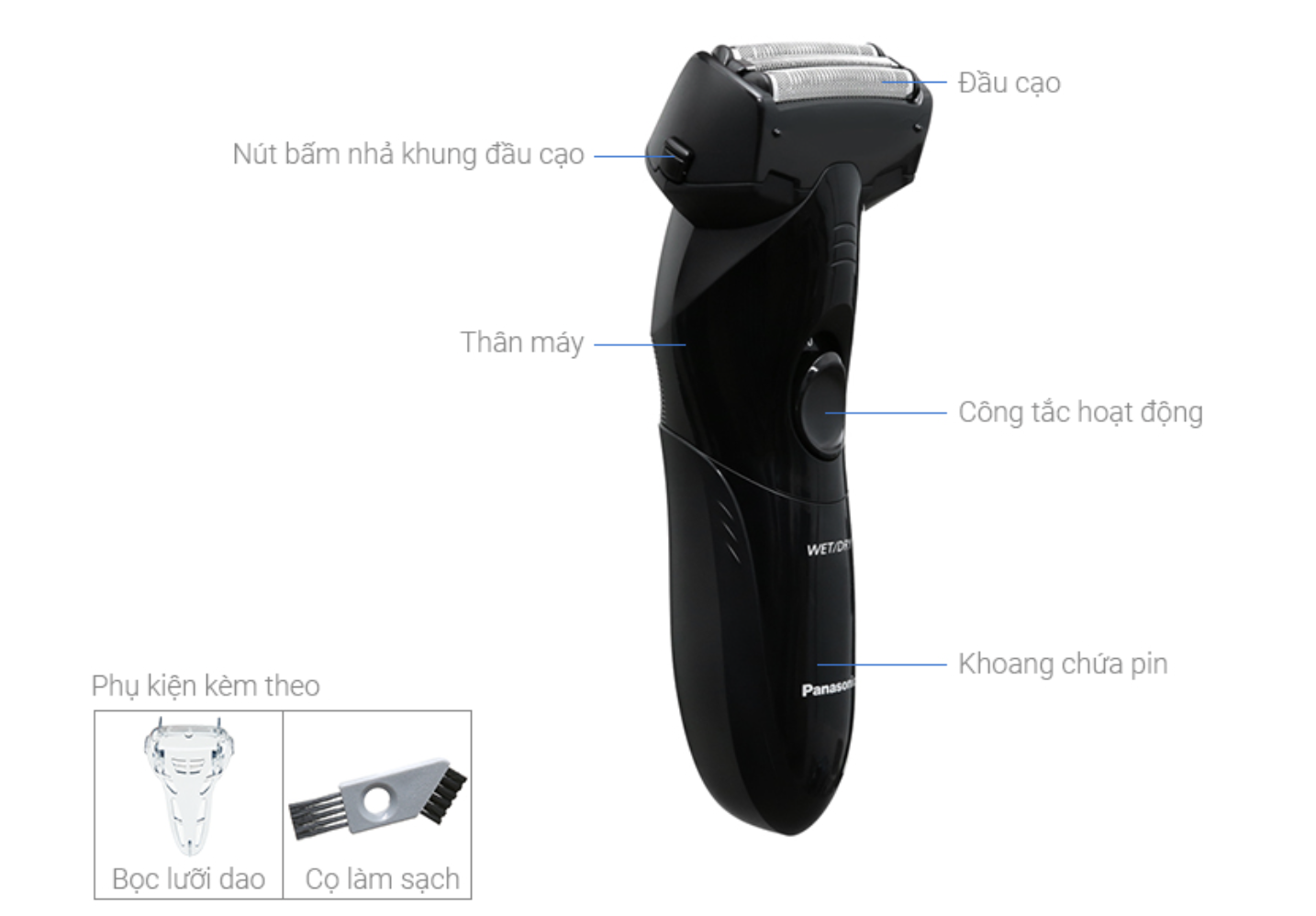 Máy Cạo Râu Panasonic ES-SL10-K401
