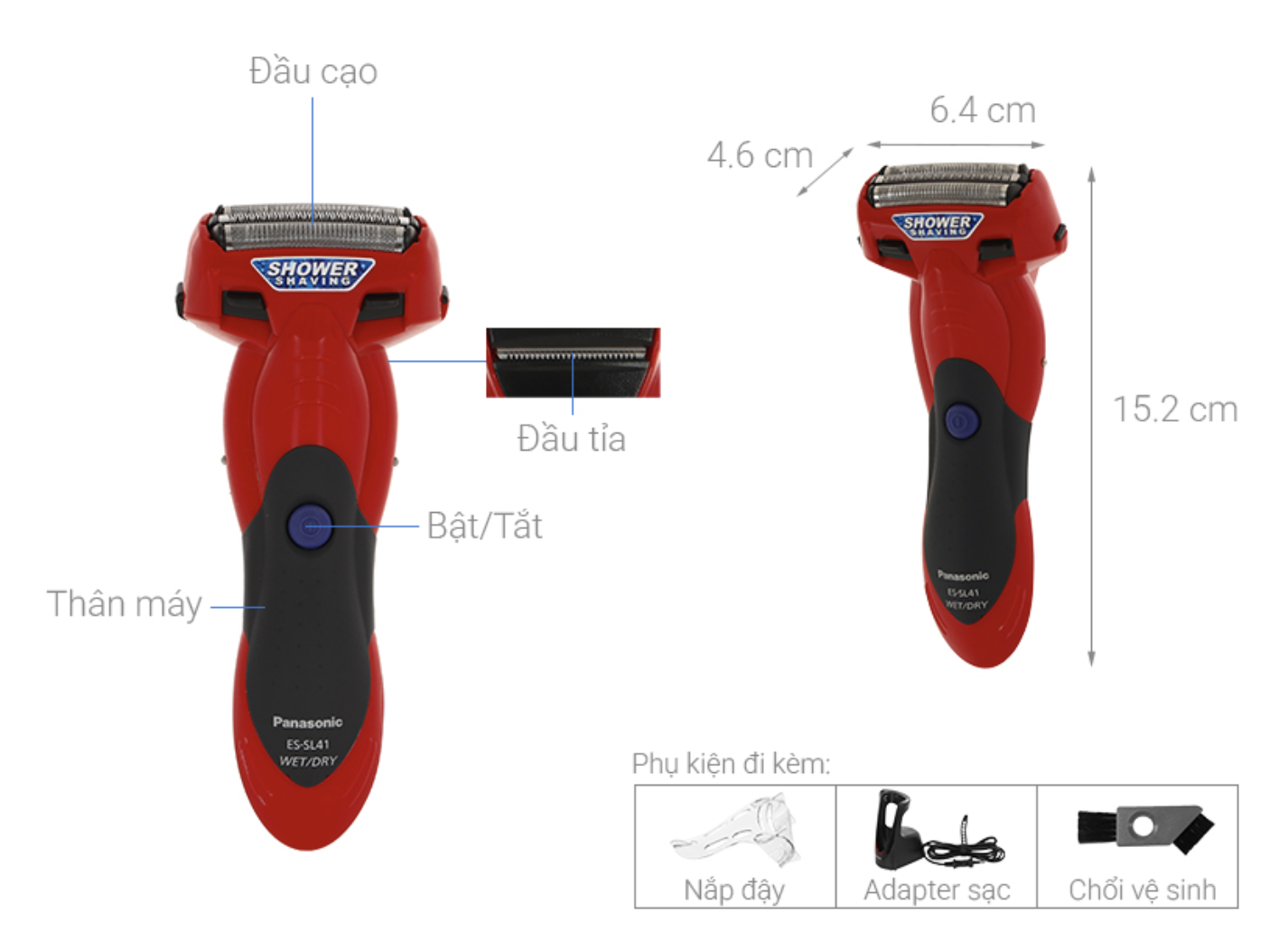 Máy Cạo Râu Panasonic ES-SL41-R453