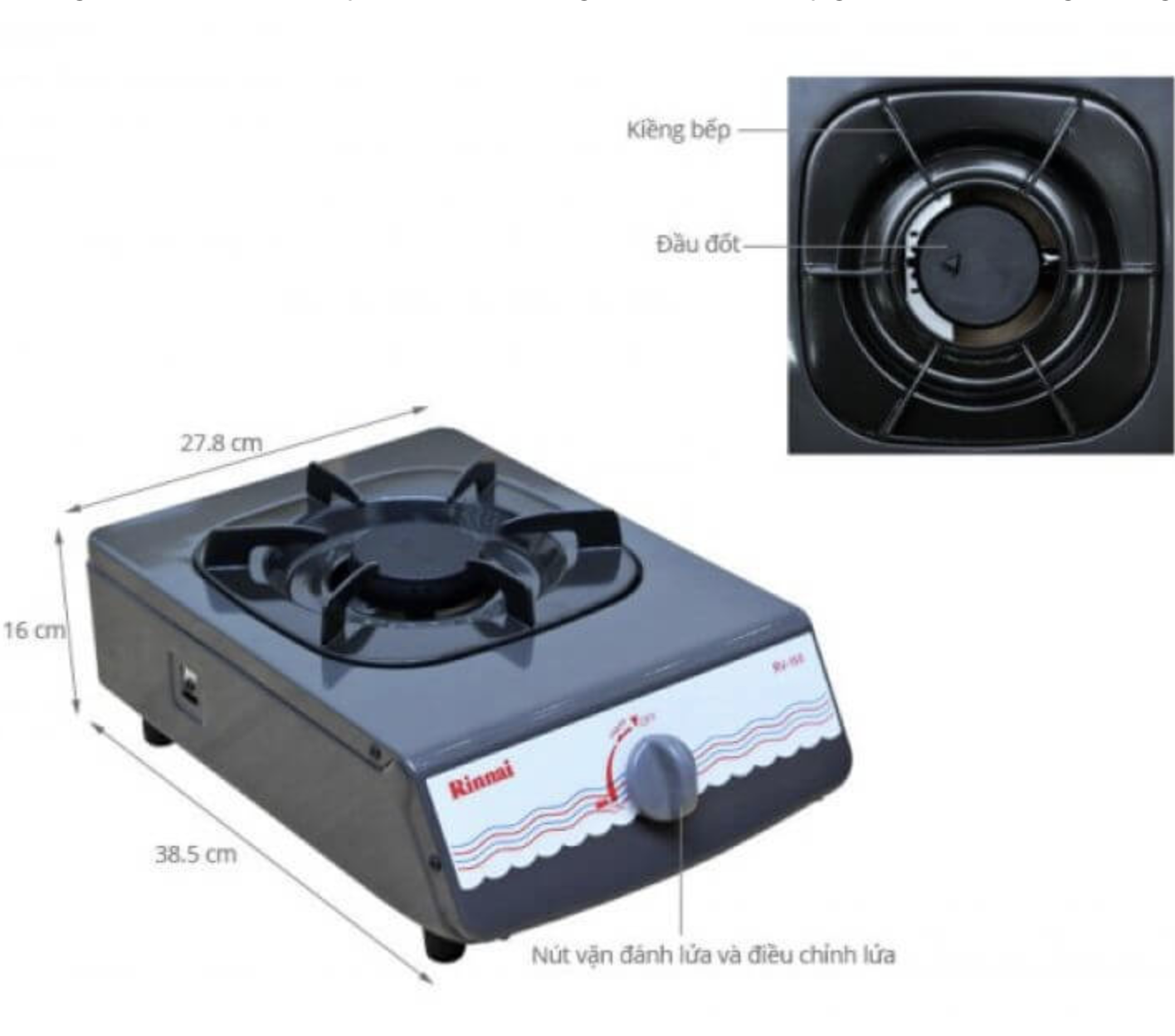 Bếp gas đơn Rinnai RV-150(G)