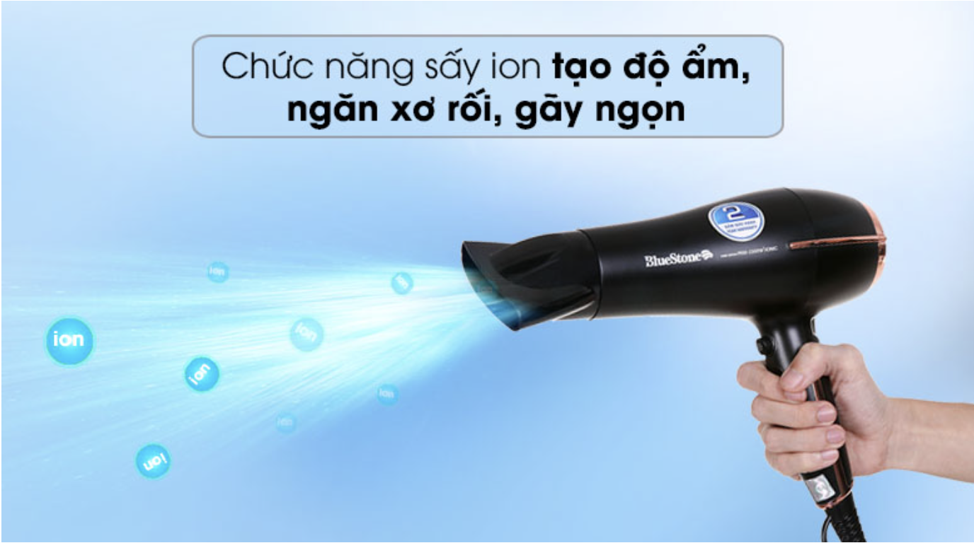 Máy sấy tóc ion âm