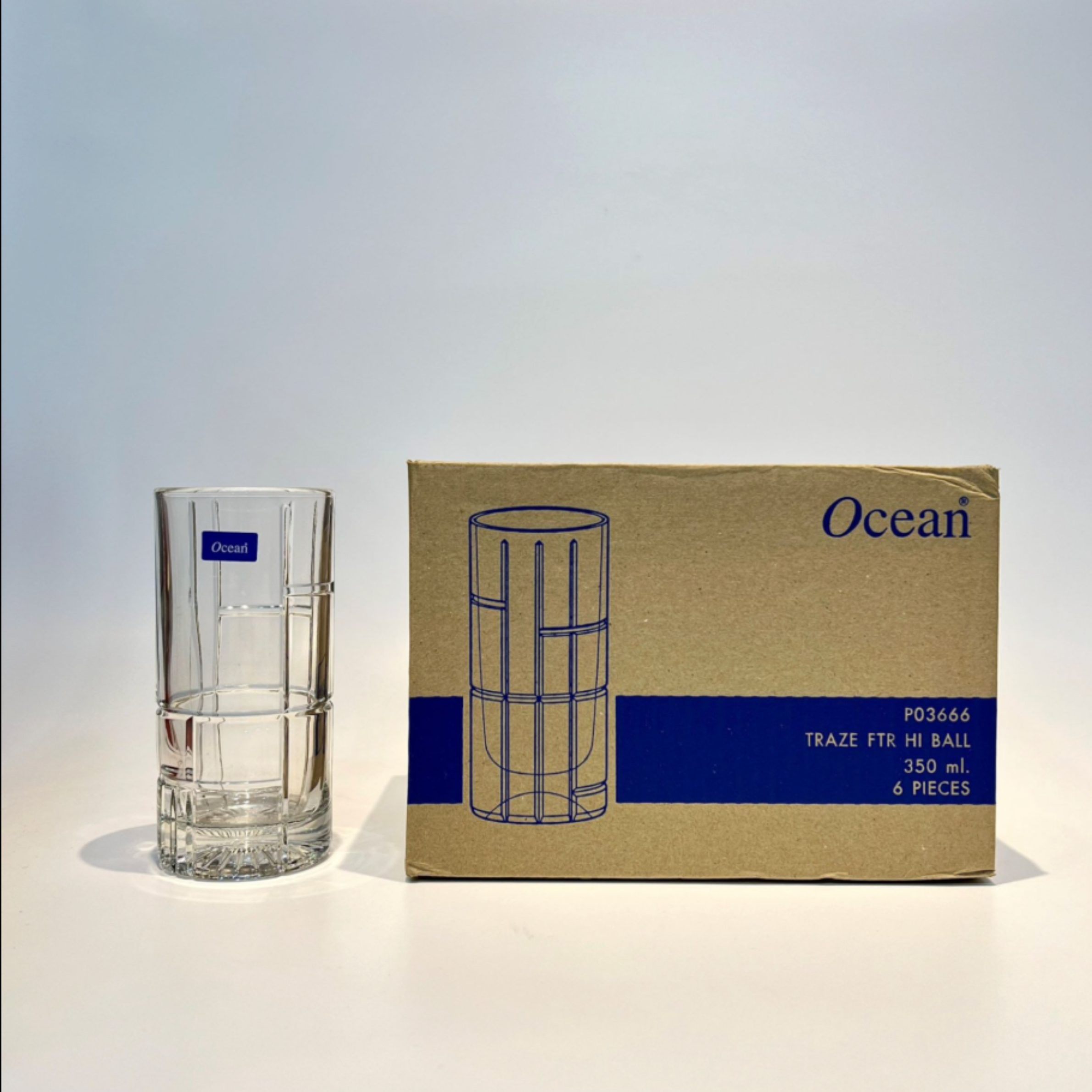 Ly Thủy Tinh Ocean Traze FTR Hi Ball P03666
